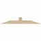 Ekena Millwork Portland Rough Sawn Timber Gable Bracket, Douglas Fir, 48"W x 8"H x 4"D x 4"F, 4/12 Pitch GBW048X08X0404POR00RDF - alternate 1